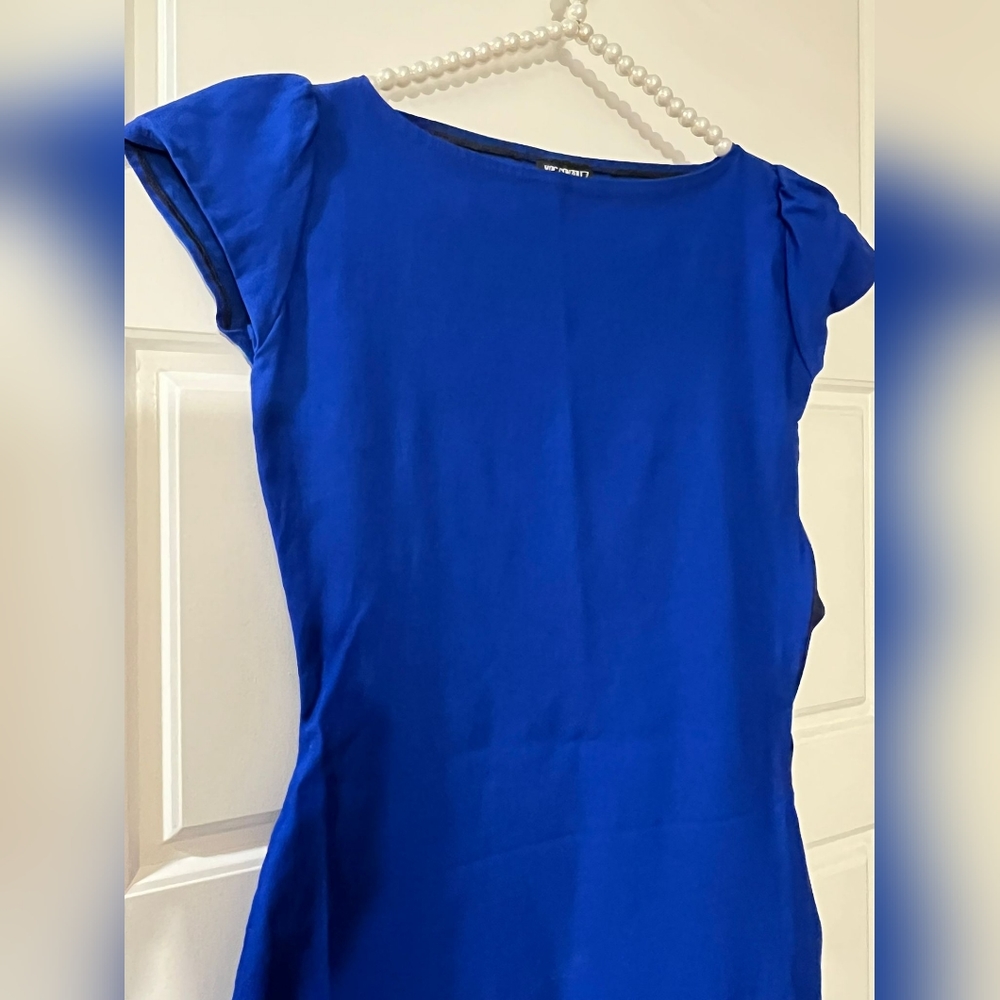 Blue dress
